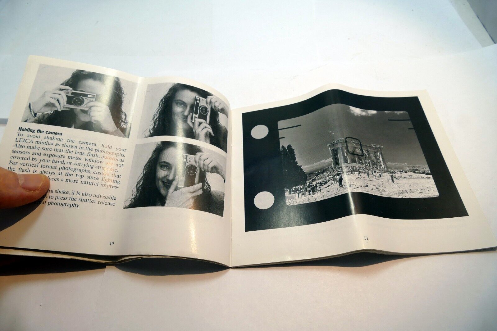 Leica Minilux 40mm f2.4 camera Manual Instruction Guide  Book  OEM Genuine