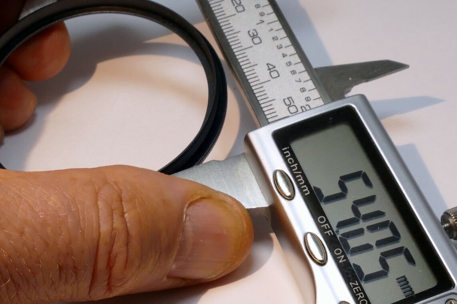 54mm (series VII 7) top Filter retaining ring screw in single threaded