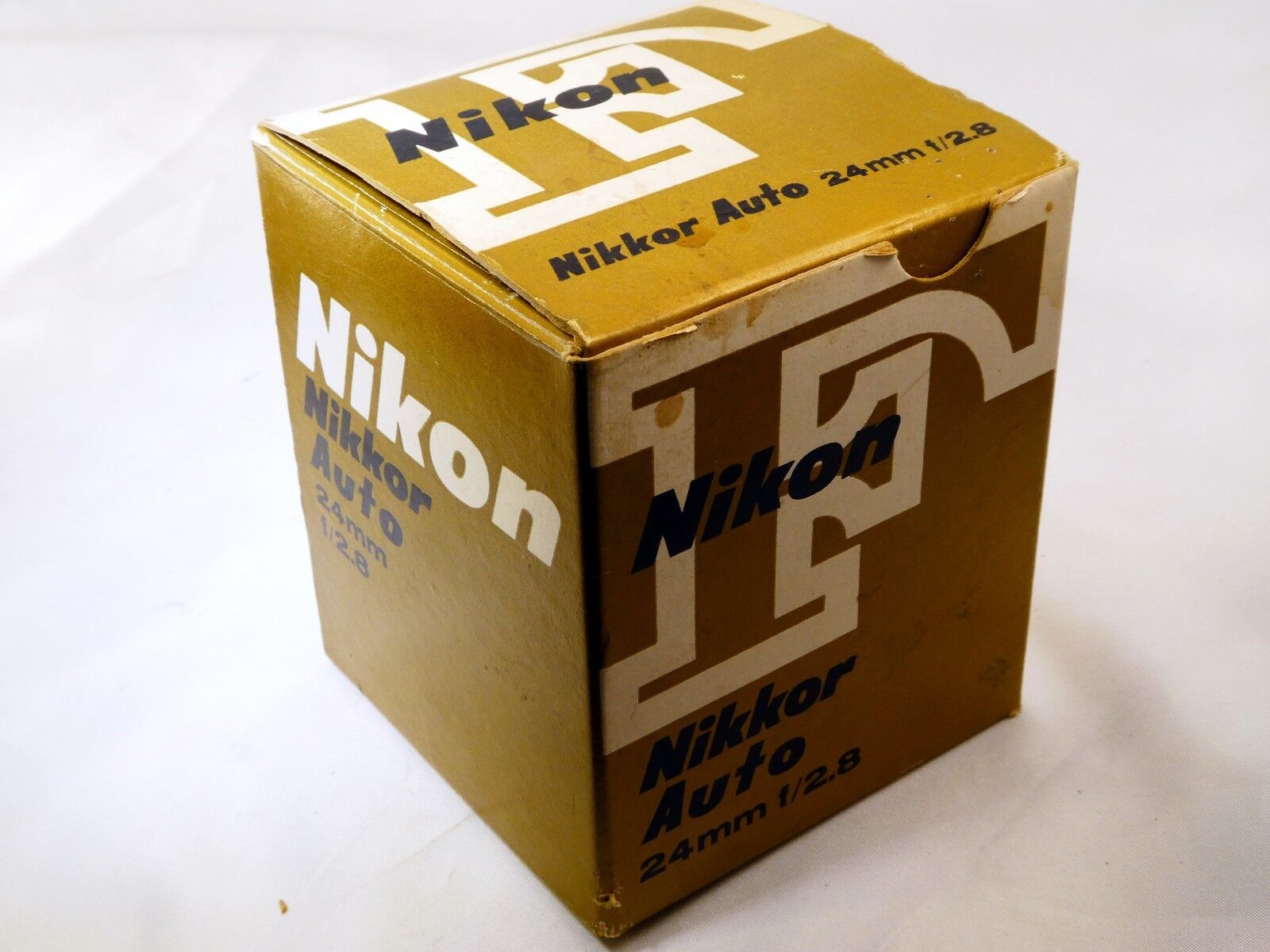 Empty Box  for Nikon 24mm f2.8 Auto Nikkor  Lens - vintage