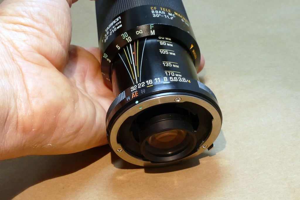 Tamron Adaptall 2 80-210mm f3.8-4 lens (missing Adaptall 2 mount)
