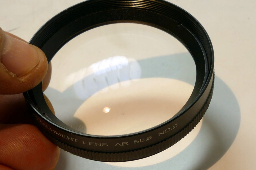 Konica Attachment Lens AR 55MM No. 2 FOR Macro-Hexanon AR 55mm f3.5 105mm f4