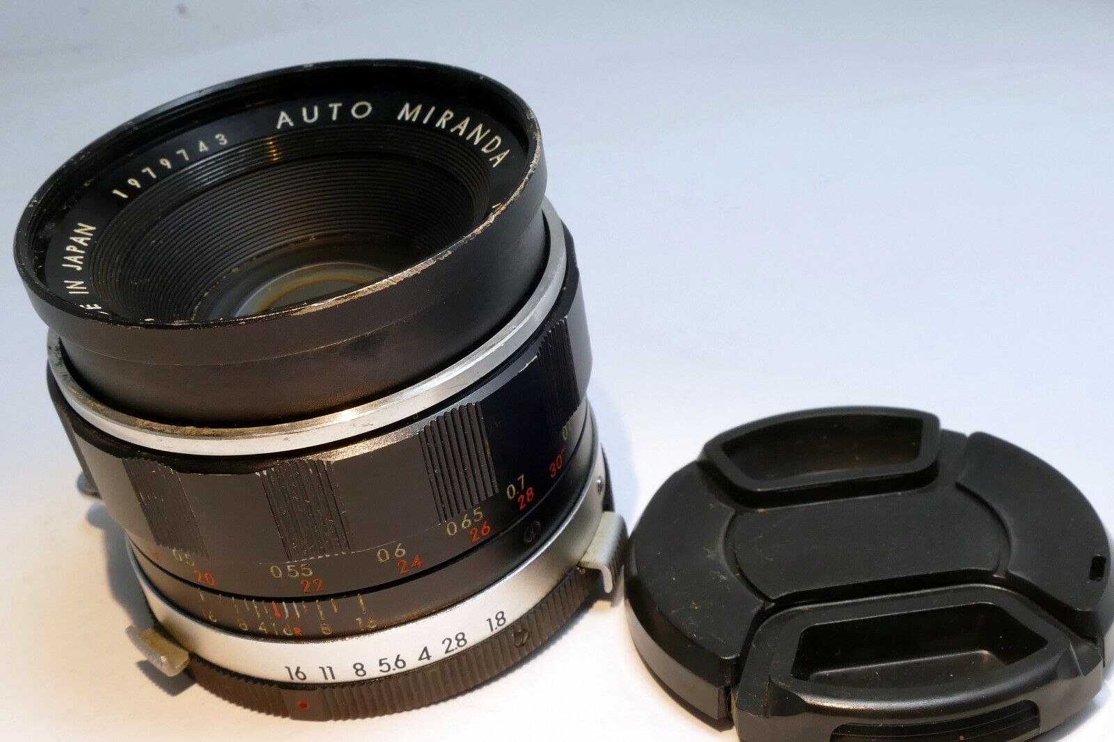 Miranda 50mm f1.8 Prime Lens  w/ fungus spots - AS IS but works