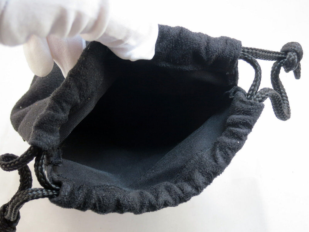 Nikon CL-0915 Genuine Black Soft Fabrick Lens Case Pouch Ext: 6"h x 3 1/4"w