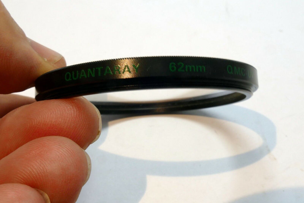 Quantaray UV 62mm Lens Filter made in Japan multi-coated QMC-UV