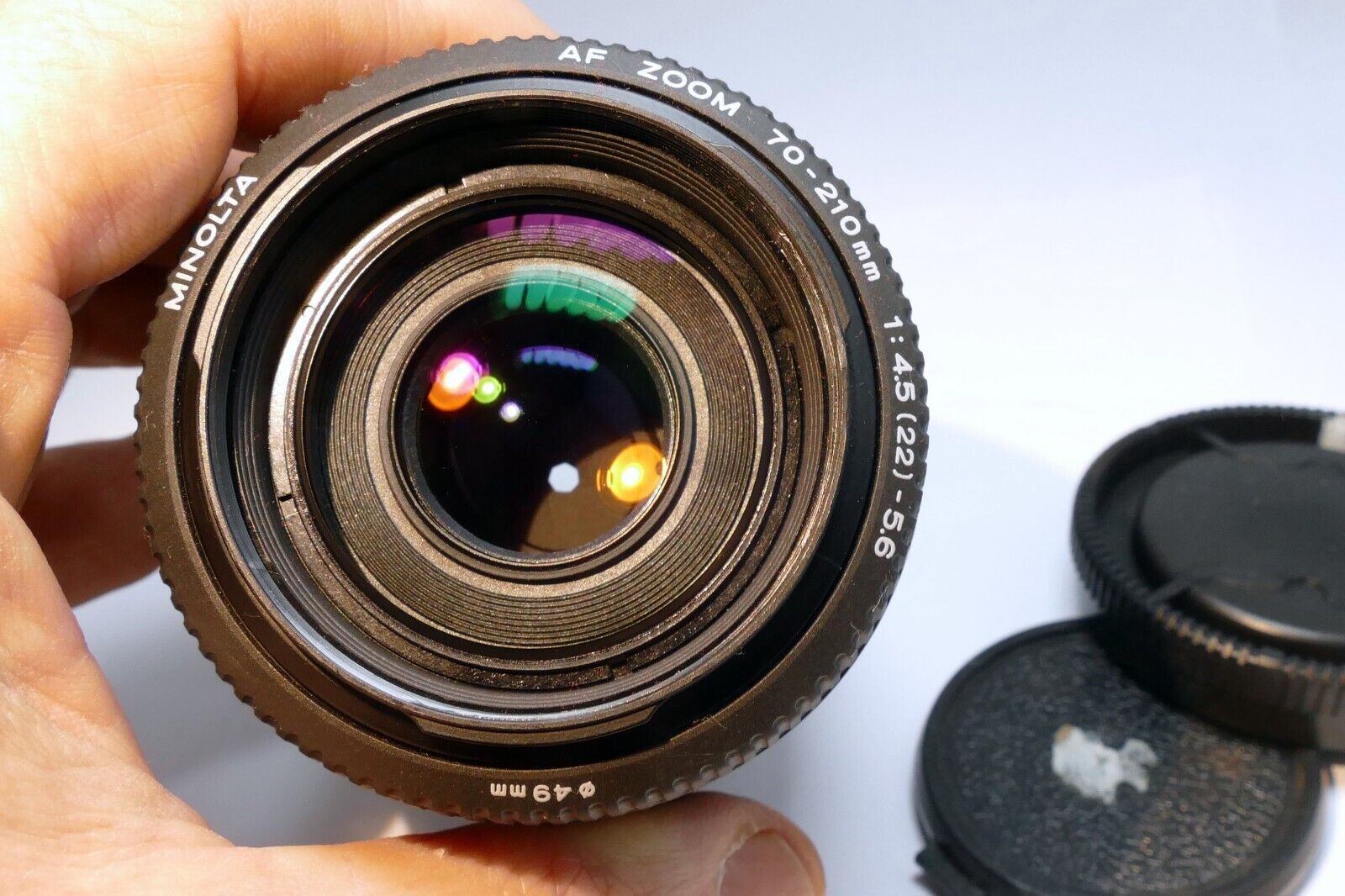 Minolta 70-210mm f4.5-5.6 lens for  SONY A mount AF A57 a68 cameras - near mint