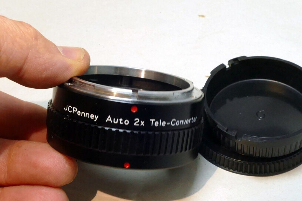 JCPenney 2X Lens Teleconverter Extender for Canon FD/FL manual focus  C-FD