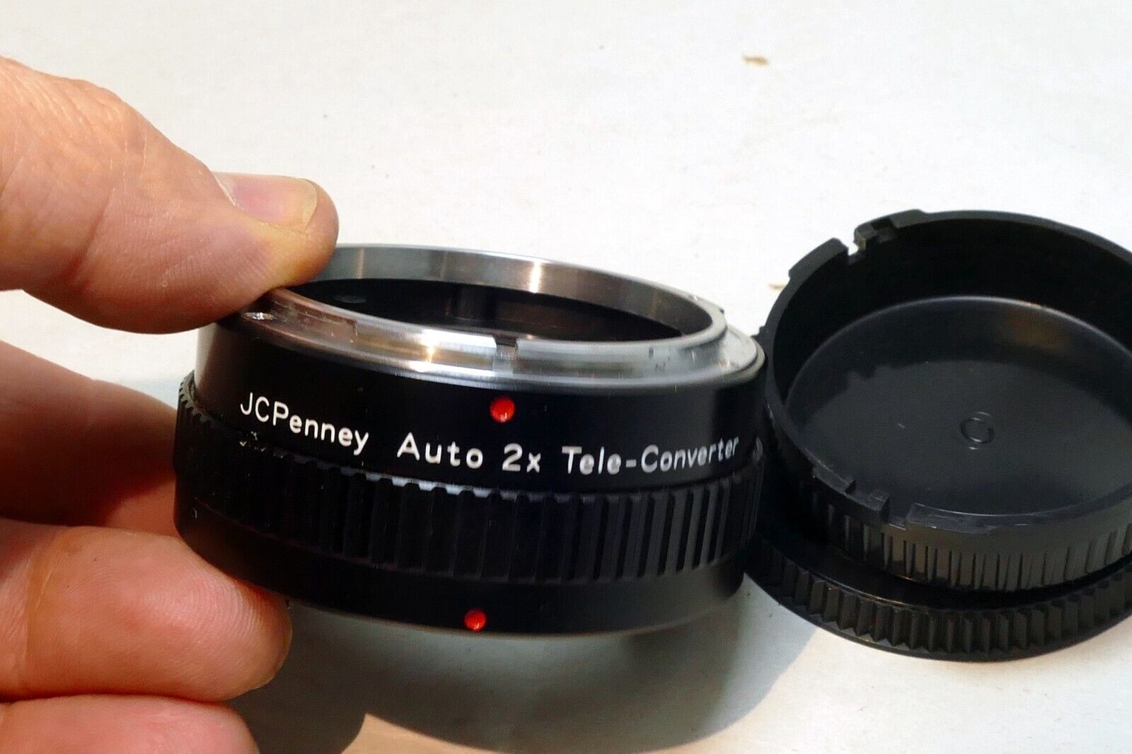 JCPenney 2X Lens Teleconverter Extender for Canon FD/FL manual focus  C-FD