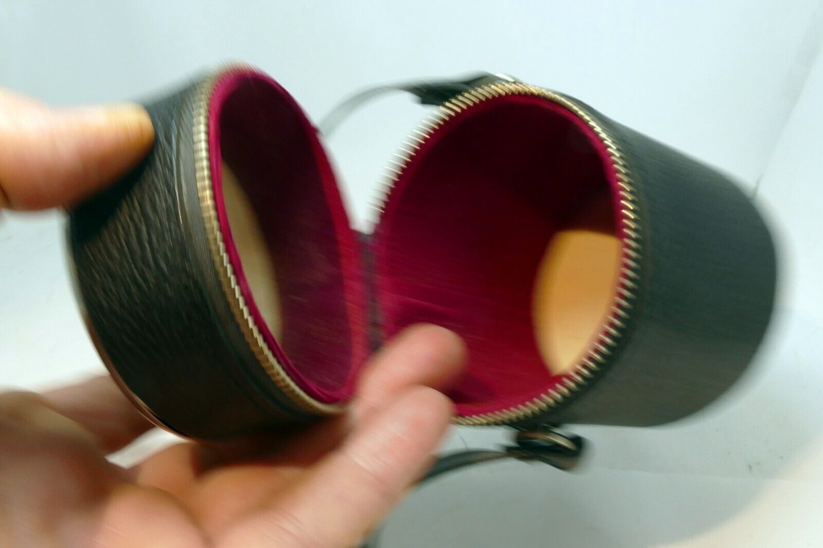 Soligor Lens case for  28mm f2.5 f/2.8  3X4"