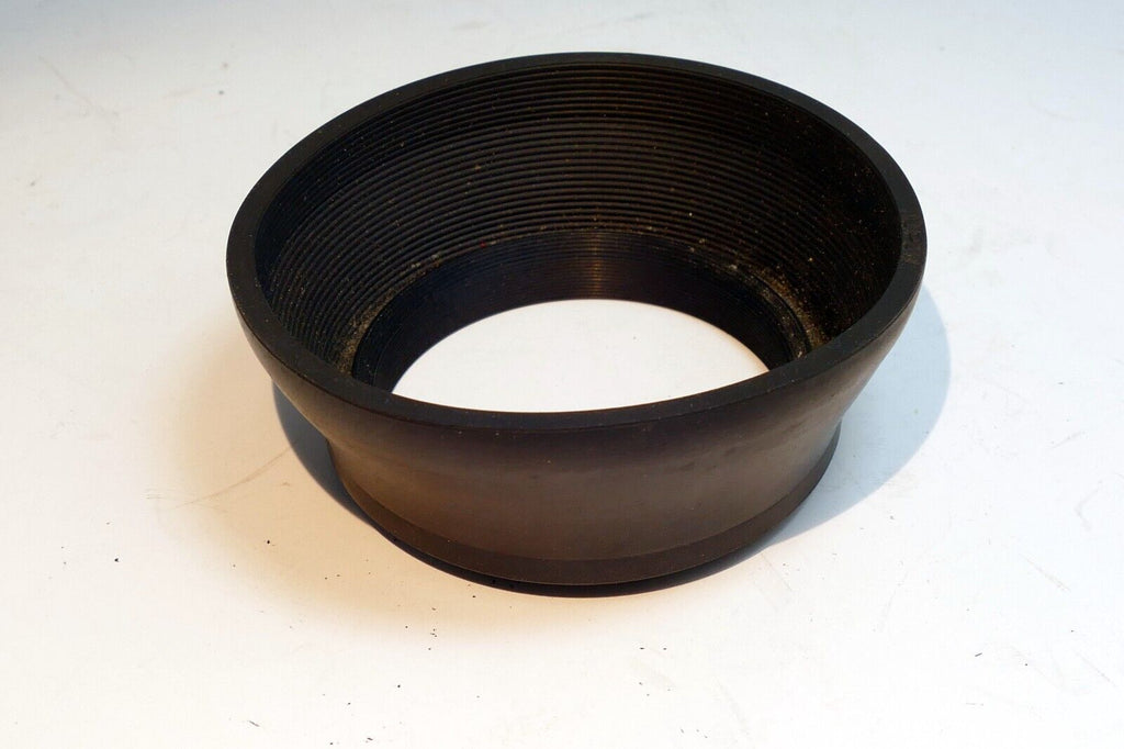 55mm Rubber  Lens Hood Shade single  threaded made in Japan vintage