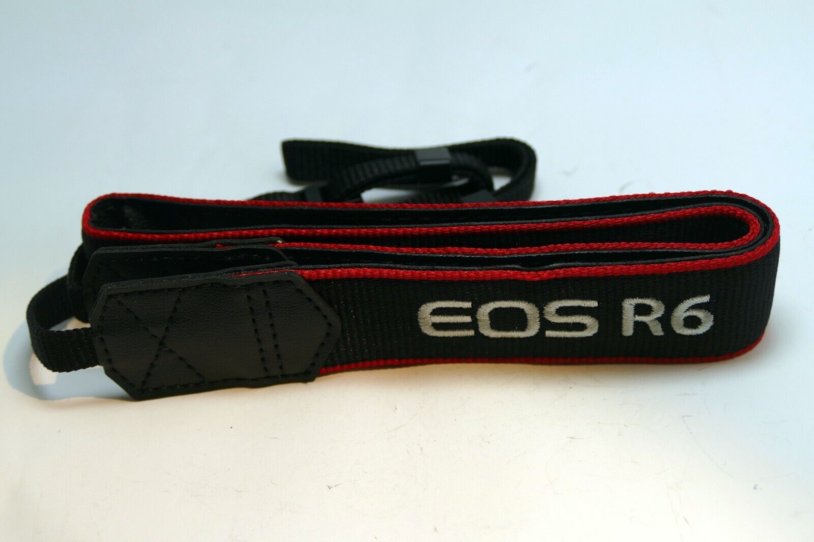 Canon EOS R6 Digital Camera Neck Shoulder Strap Black-Red - Genuine OEM