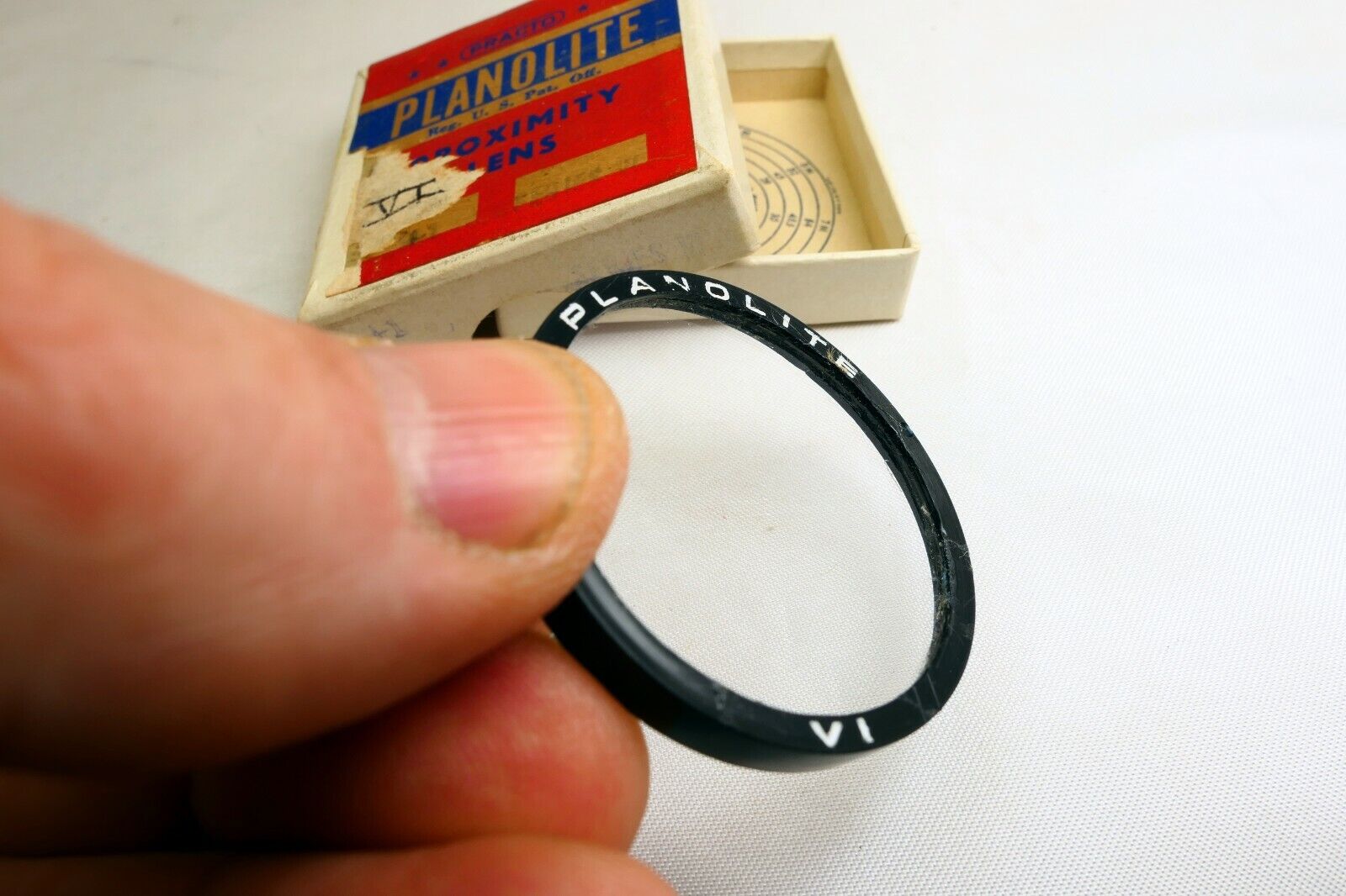 Planolite Practo Portrait +2 Close Up Filter lens series 6 drop in 41mm