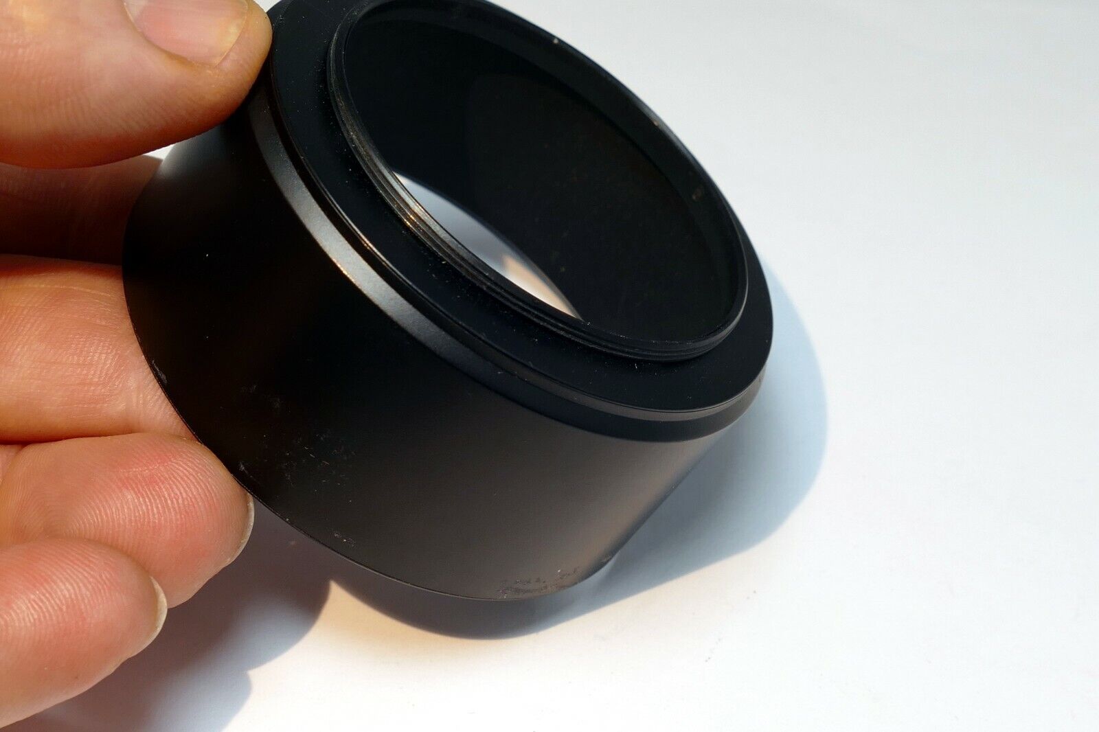 52mm Plastic Lens Hood Shade screw on type for 85mm f2.8  telephoto