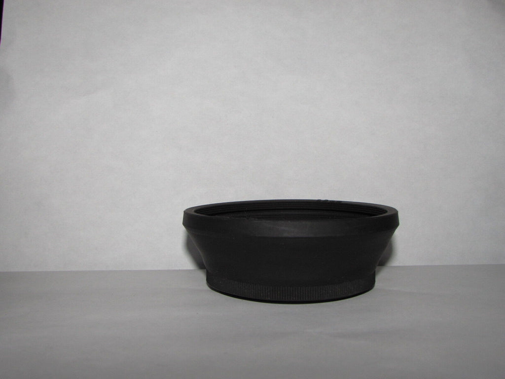 Used 62mm Rubber Lens Hood Shade for telephoto lenses 135mm 200mm  B20233