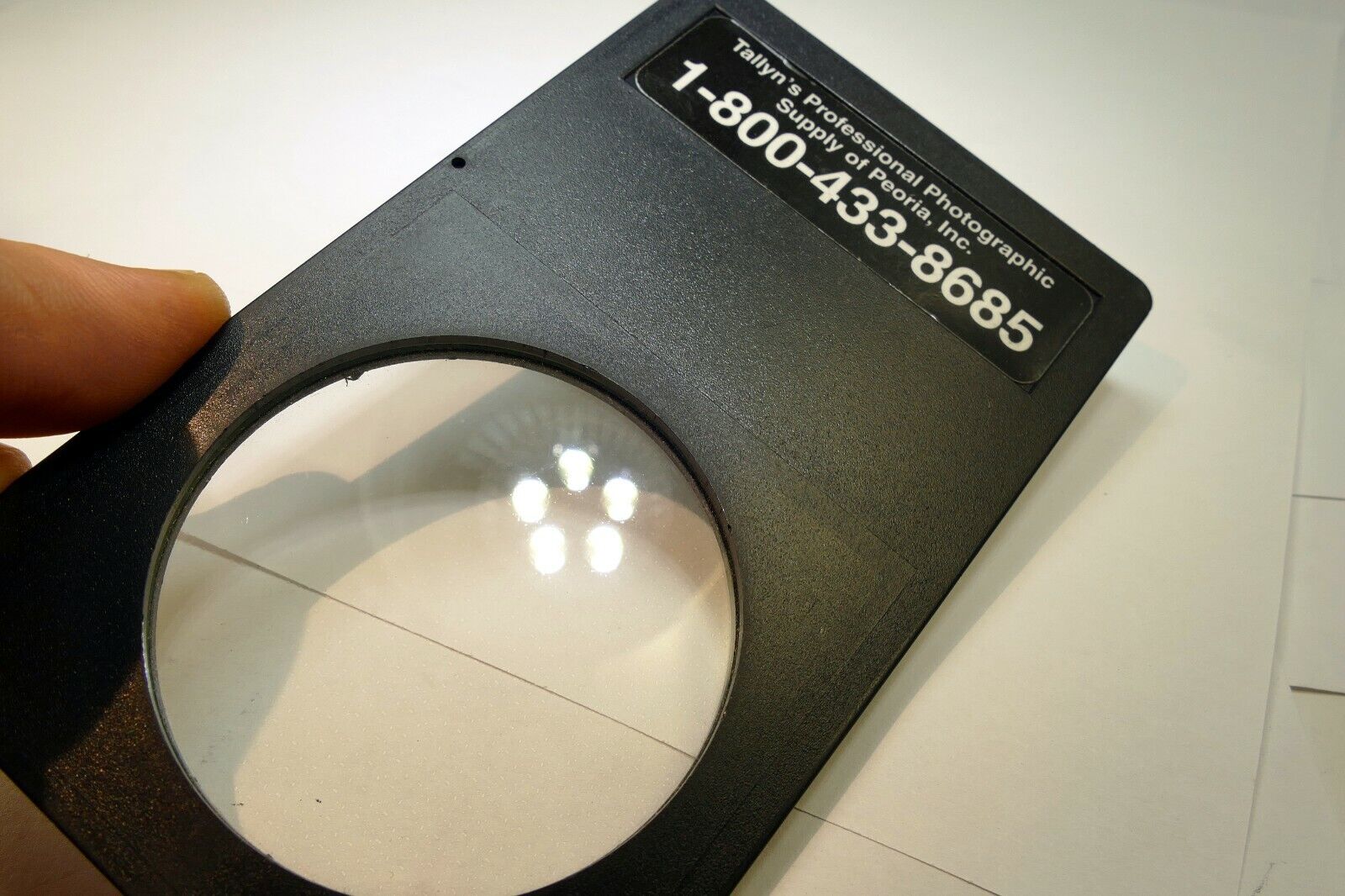 TALLYN Soft Fuser # 2 Filter 3 inch for Portraiture Lindahl Diffusion Focus