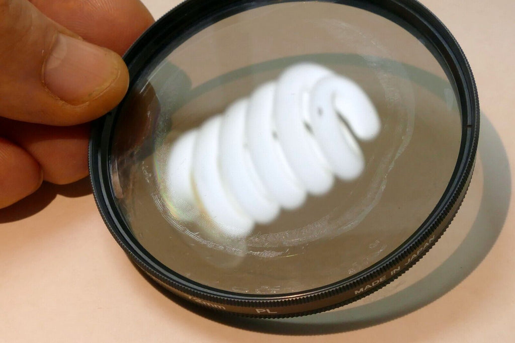 Digital 72mm PL Filter Polarizing Polar - DAMAGED coating, separation for artist