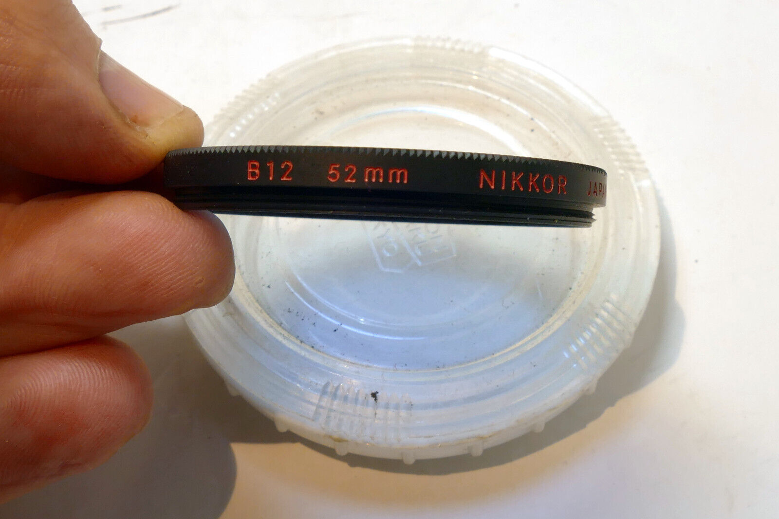 Nikon B12 52mm Filter Japan Nikkor cooling blue - Genuine  OEM
