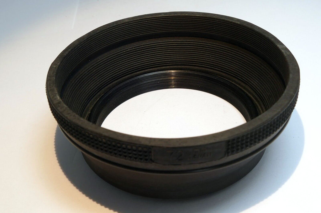 72mm Lens Hood shade screw in double threaded