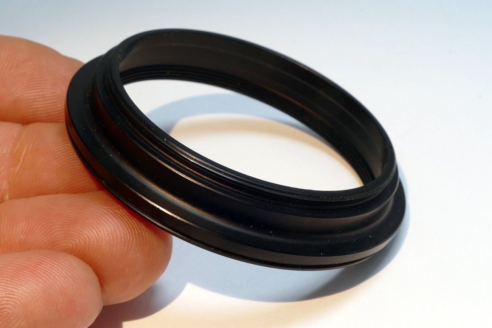 55mm lens adapter Ring to 62mm (not threaded) clamp