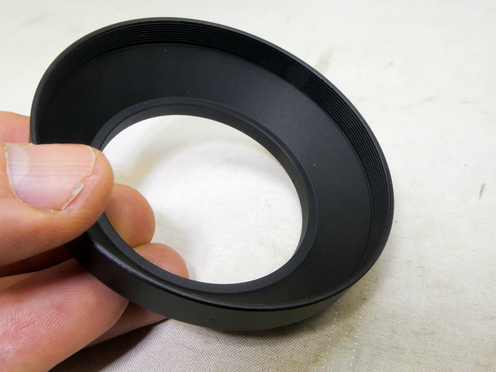 55mm Wide Angle Lens hood Metal for 24mm 28mm f2.5 f2.8 f2.0 Screw in