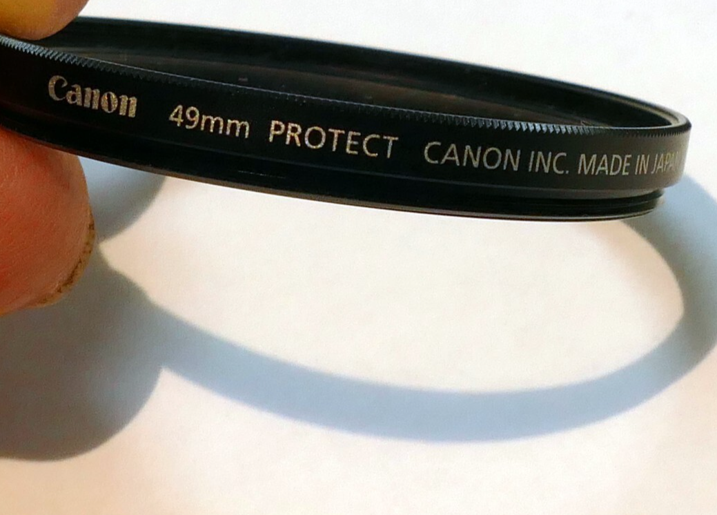 Canon Lens Protect  Multi-Coated 52mm Filter clear protection - OEM Genuine