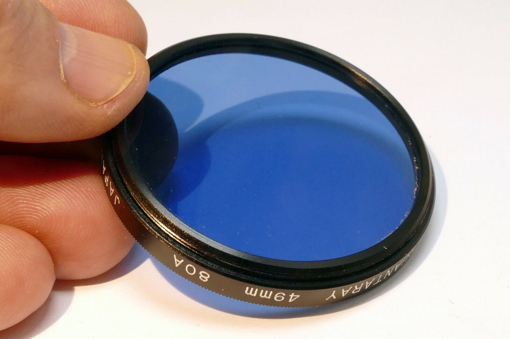 Quantaray  80A 49mm Filter  Blue