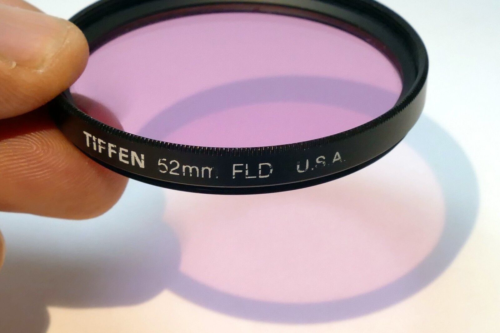 TIFFEN 52mm Filter FLD F-LD  made in USA Fluorescent for Daylight Film