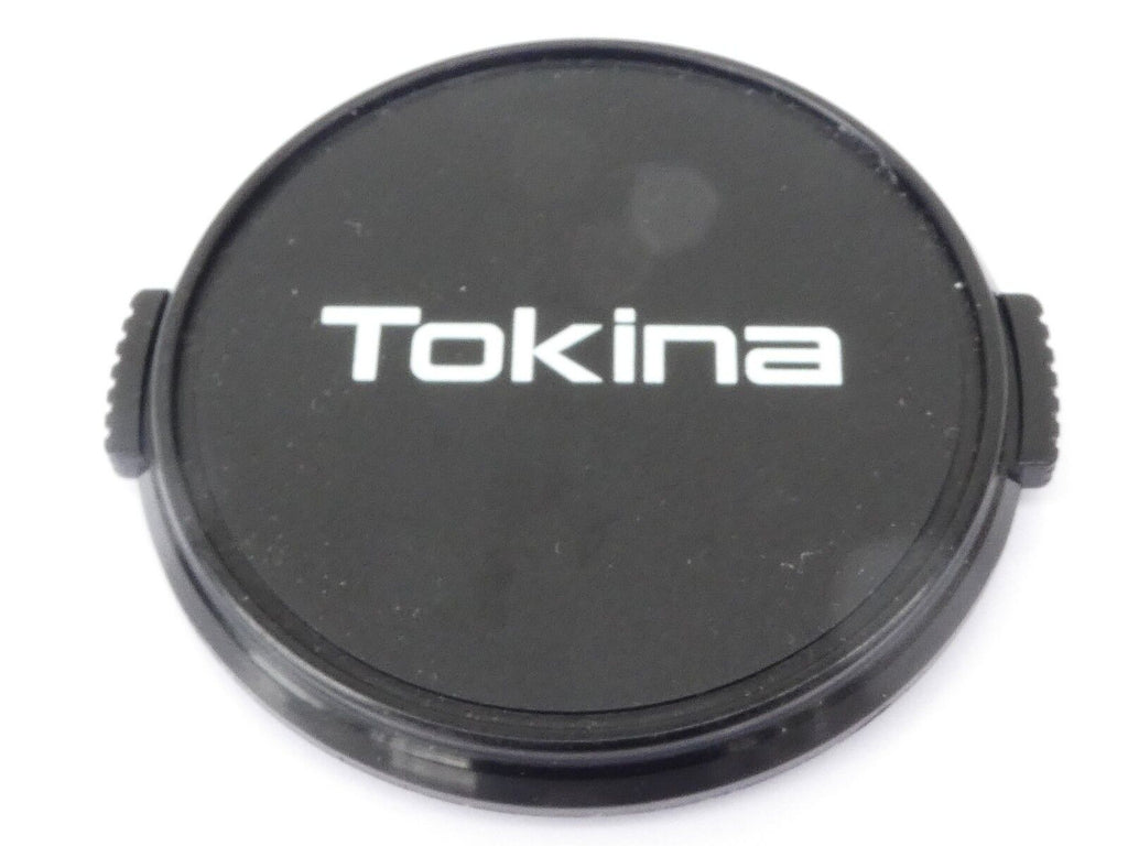 Used Tokina 49mm Lens Front Cap Black snap-on type plastic Japan
