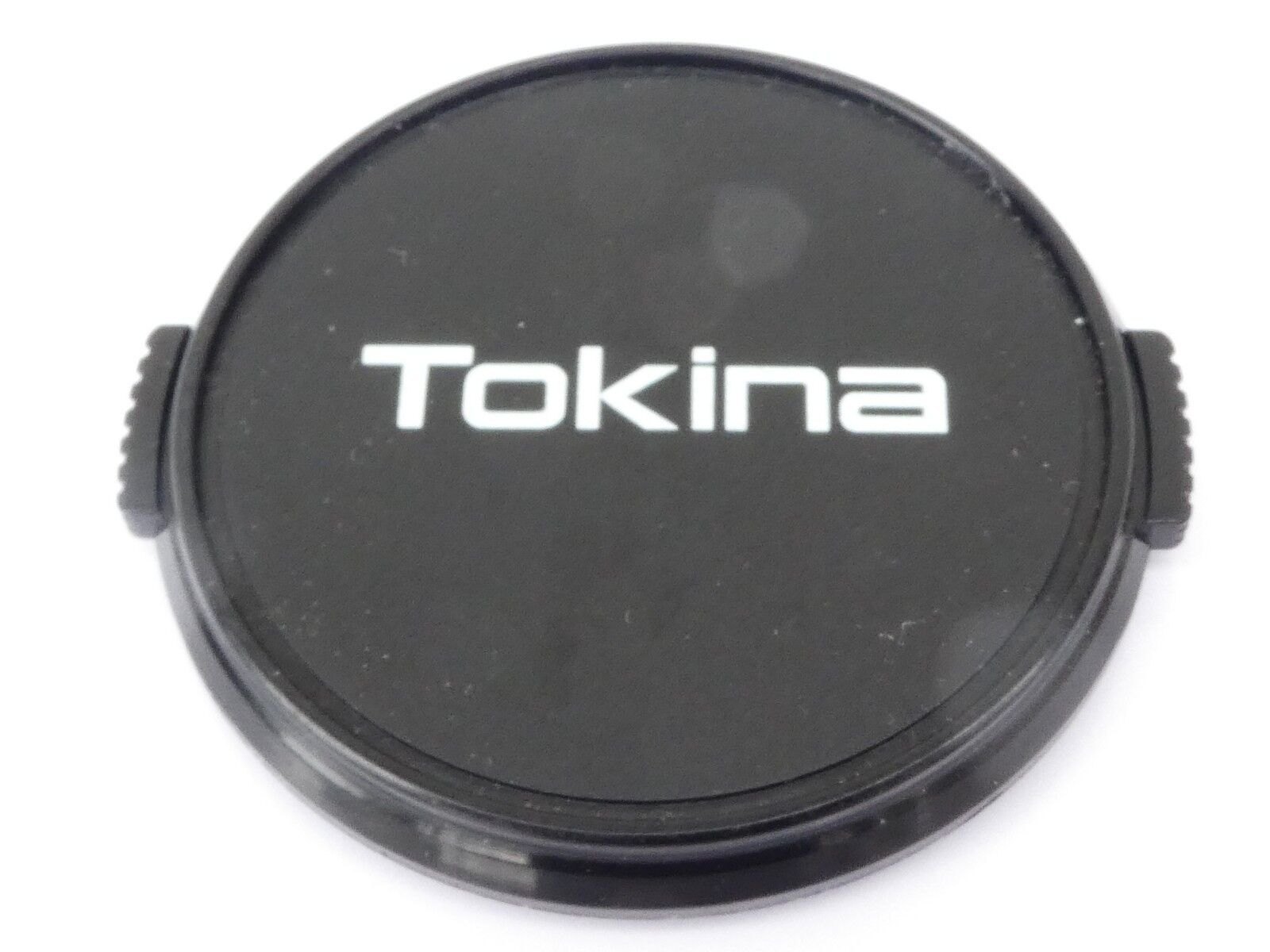 Used Tokina 49mm Lens Front Cap Black snap-on type plastic Japan