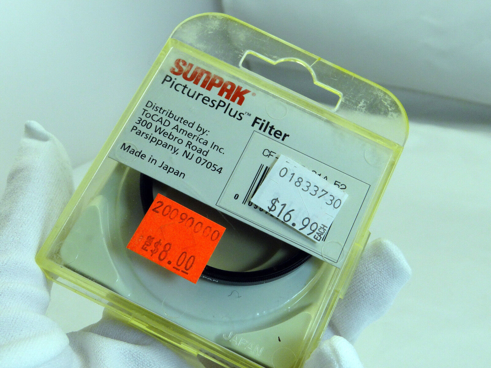 Sunpak 52mm 81A Warming Color Conversion Lens Filter