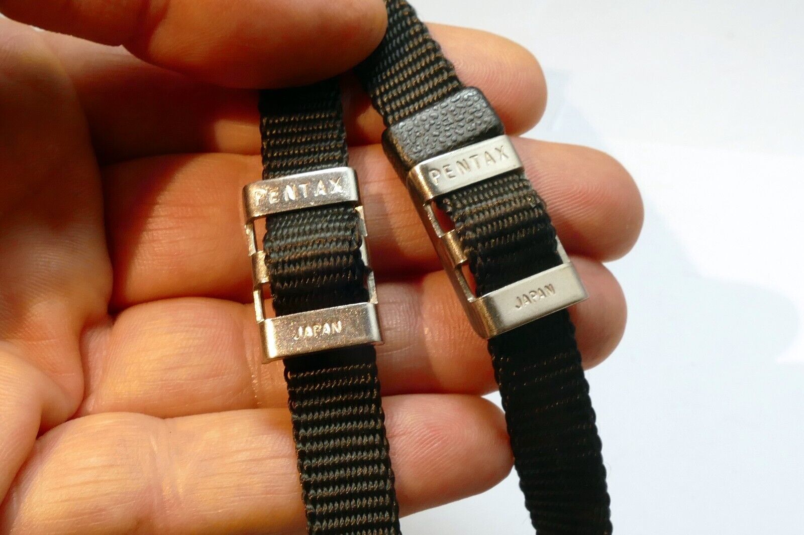 Pentax Camera Neck Strap All Black 2.5cm Wide 645n - OEM Genuine