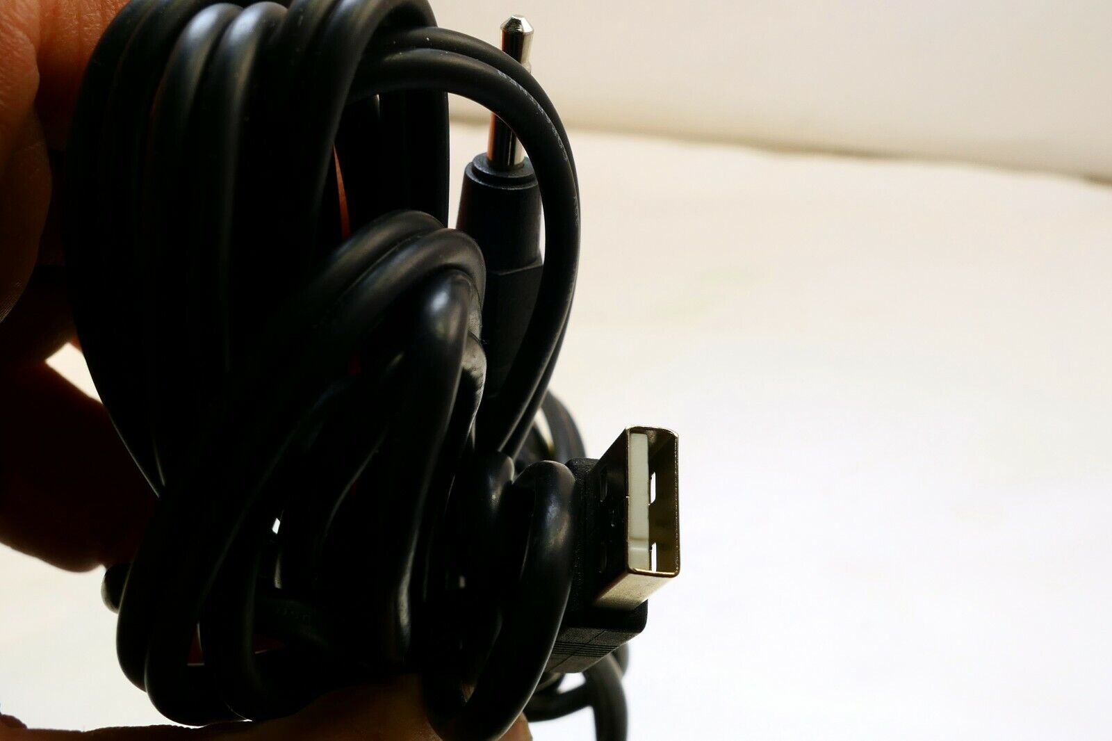 Nikon Audio RCA cable to 3.5mm for camera and USB cable