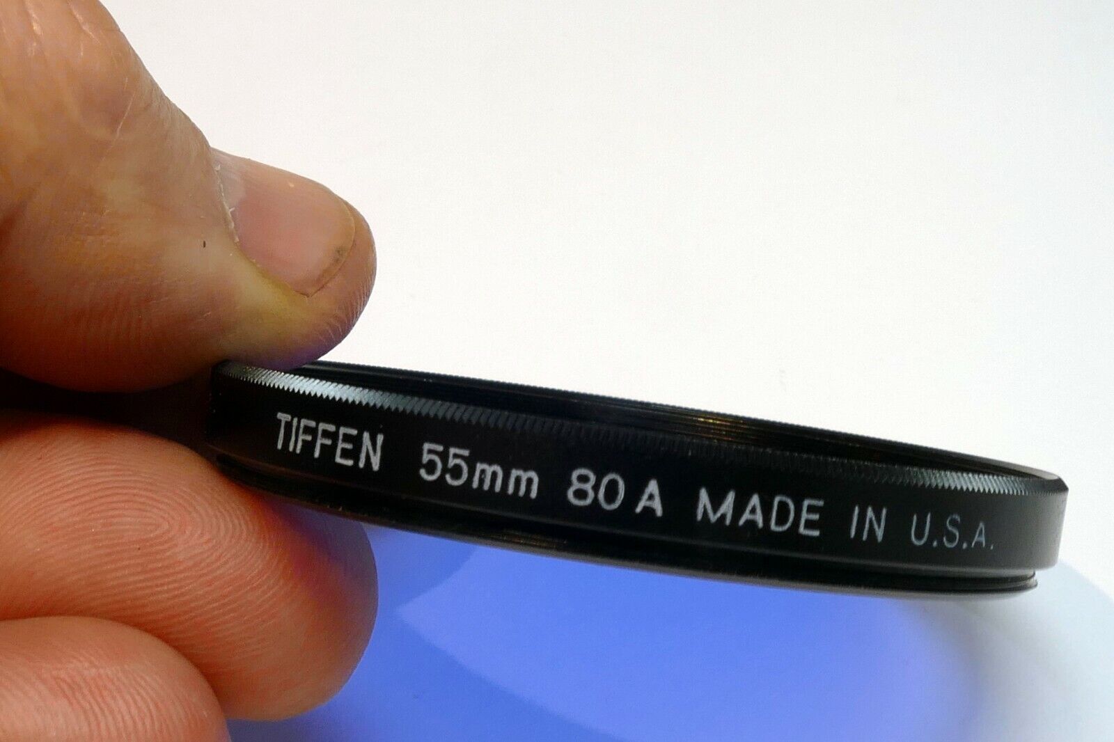 Tiffen  55mm Filter 80A  multi-coated deep blue made in USA