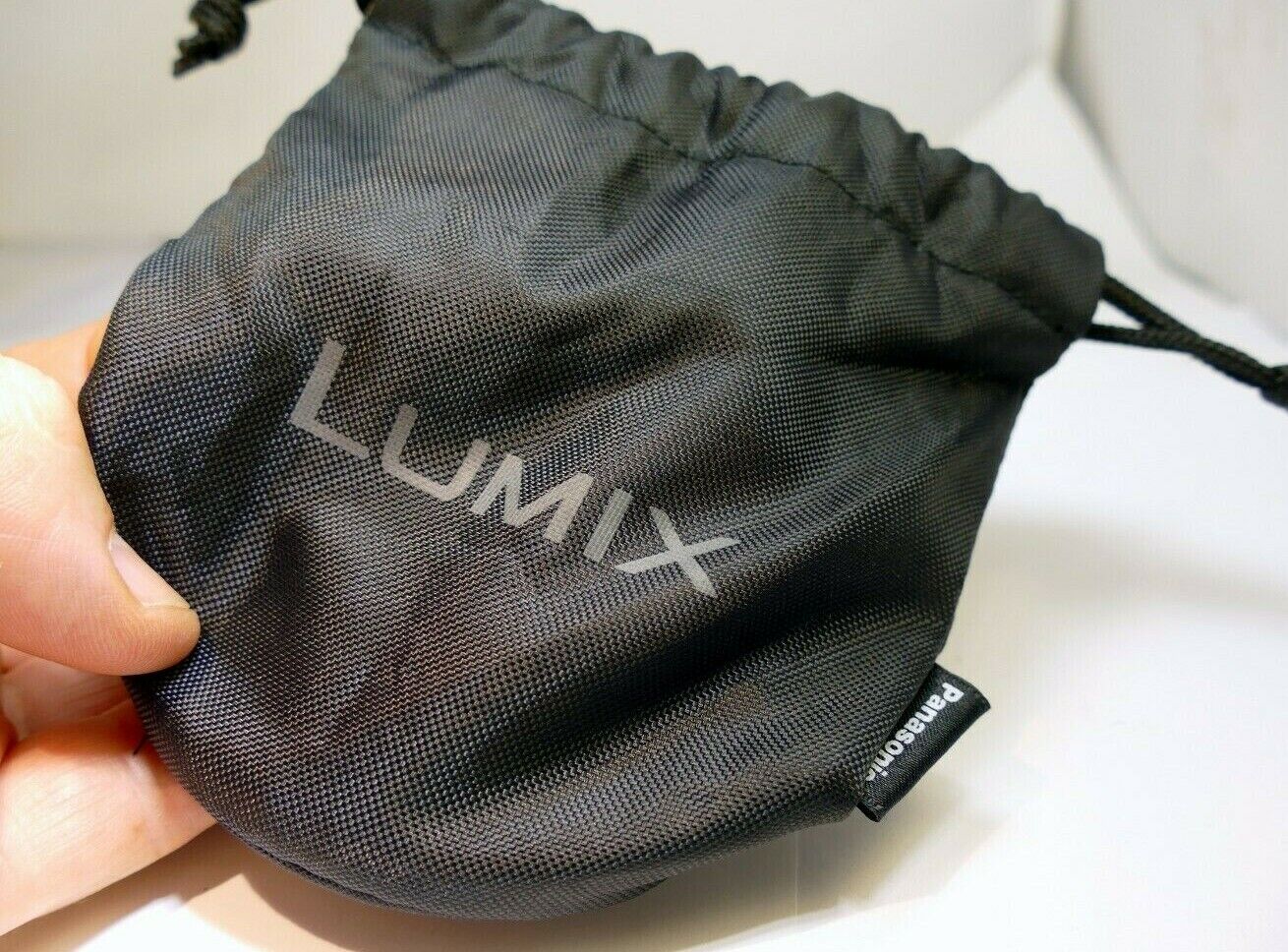 Panasonic Lumix canvas Lens Pouch Case 4x4" for ED 14-150mm