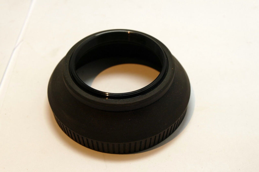 49mm rubber lens hood collapsible double threaded