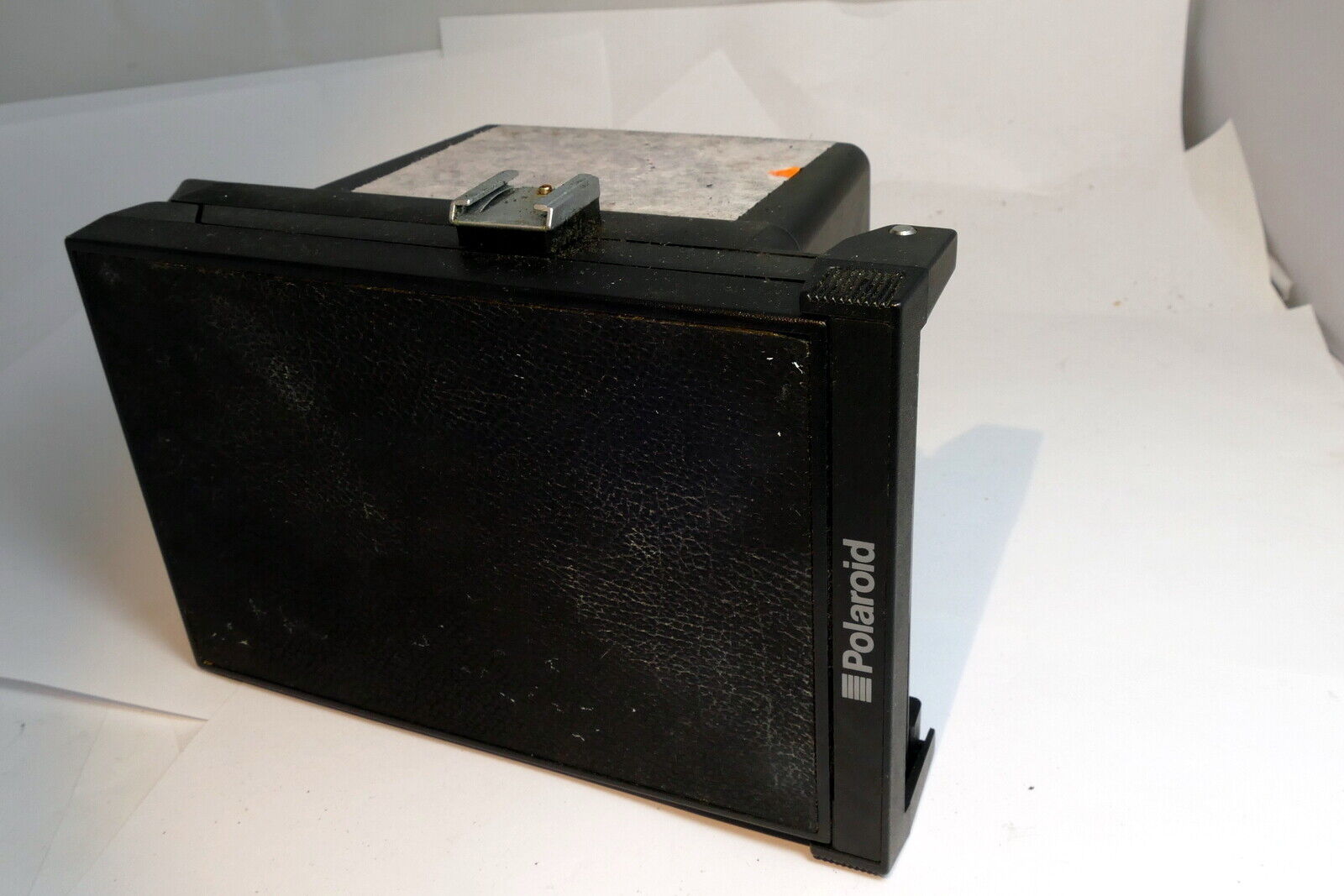 Polaroid land camera back for CU-5 MP macro  lens system