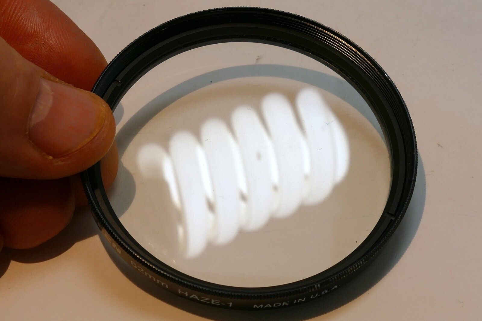 Tiffen Haze-1 UV  62mm Lens Filter made in USA