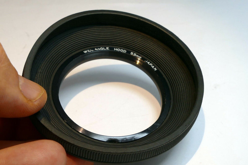 55mm Rubber Hood shade telephoto  collapsible wide angle for 28mm f2.8