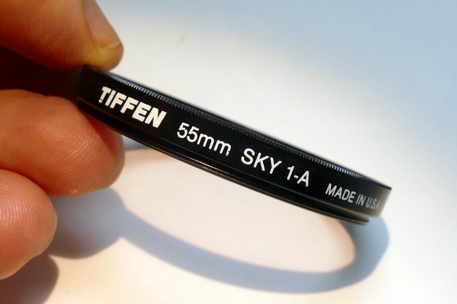 Tiffen 55mm Filter Sky 1A Skylight -  excellent condition - made in USA