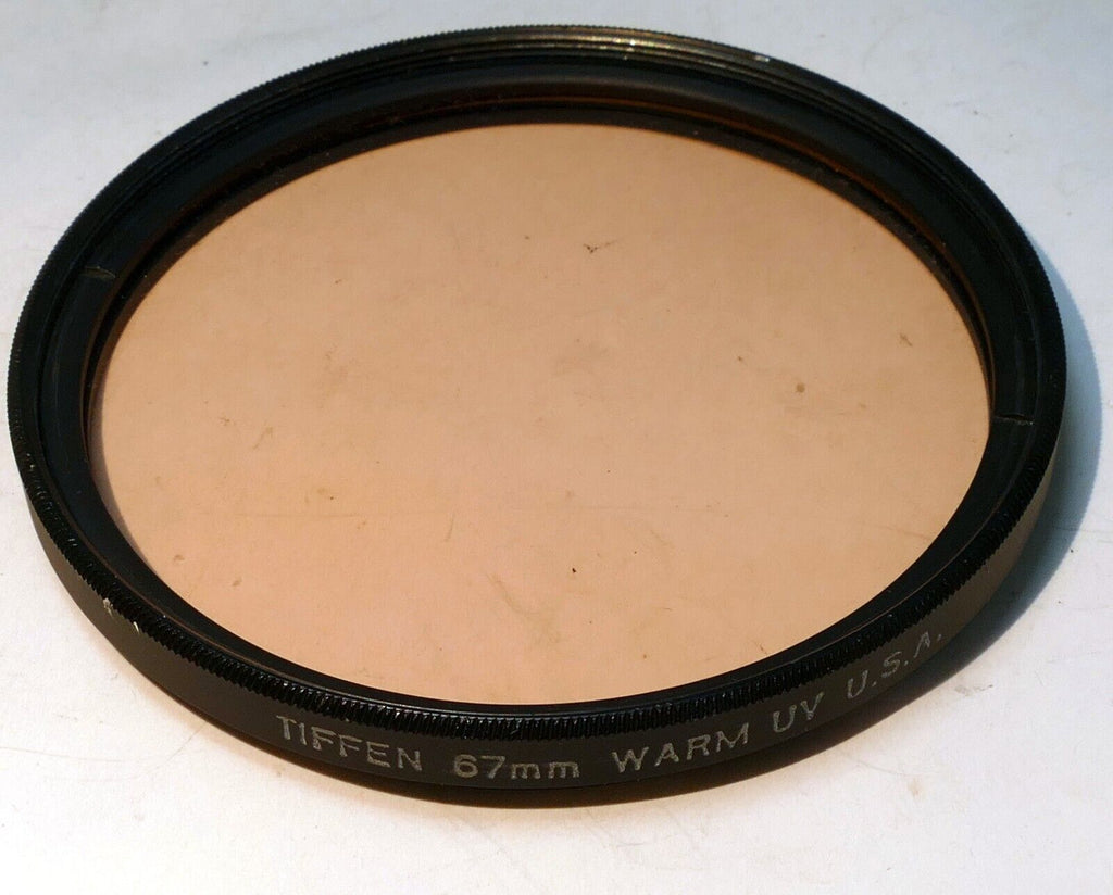 Tiffen Warm UV 67mm Lens Filter made in USA warming amber