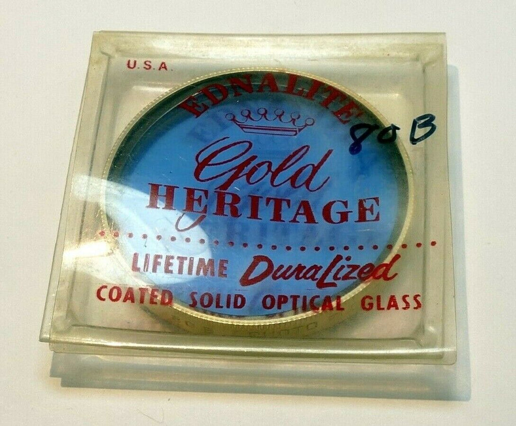 Ednalite Duraklad Photo Flood 80B Blue drop in series 6 VI  filter 41.3mm