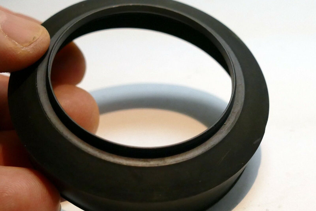 Rigid 49mm rubber lens hood shade for medium telephoto 85mm 100mm  lenses