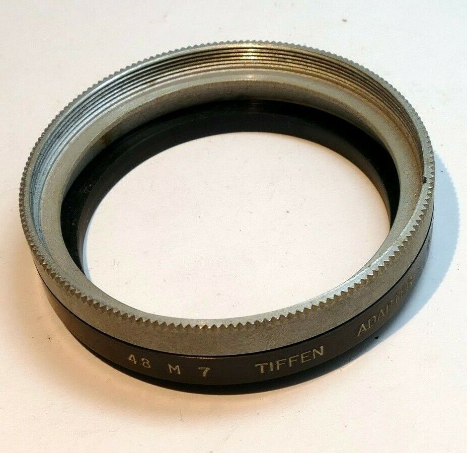 48mm screw in type to series 7 VII ring metal adapter ring filter holder TLR