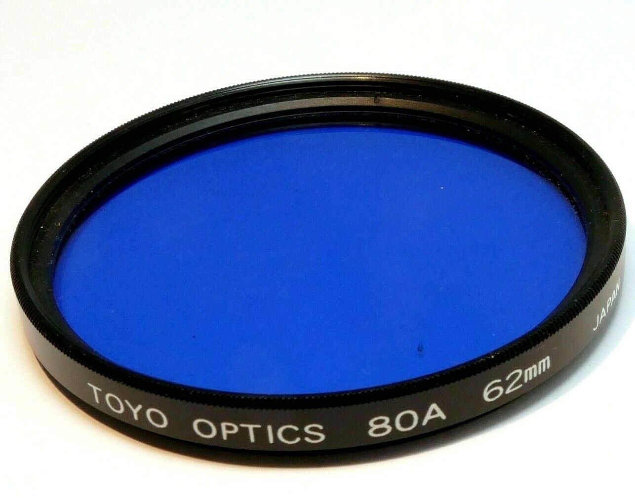 62mm Toyo Optics filter lens made in Japan 80A Blue