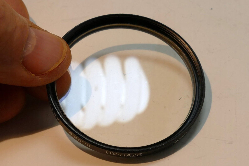 Vivitar UV Haze  49mm Lens Filter   for wide angle lenses
