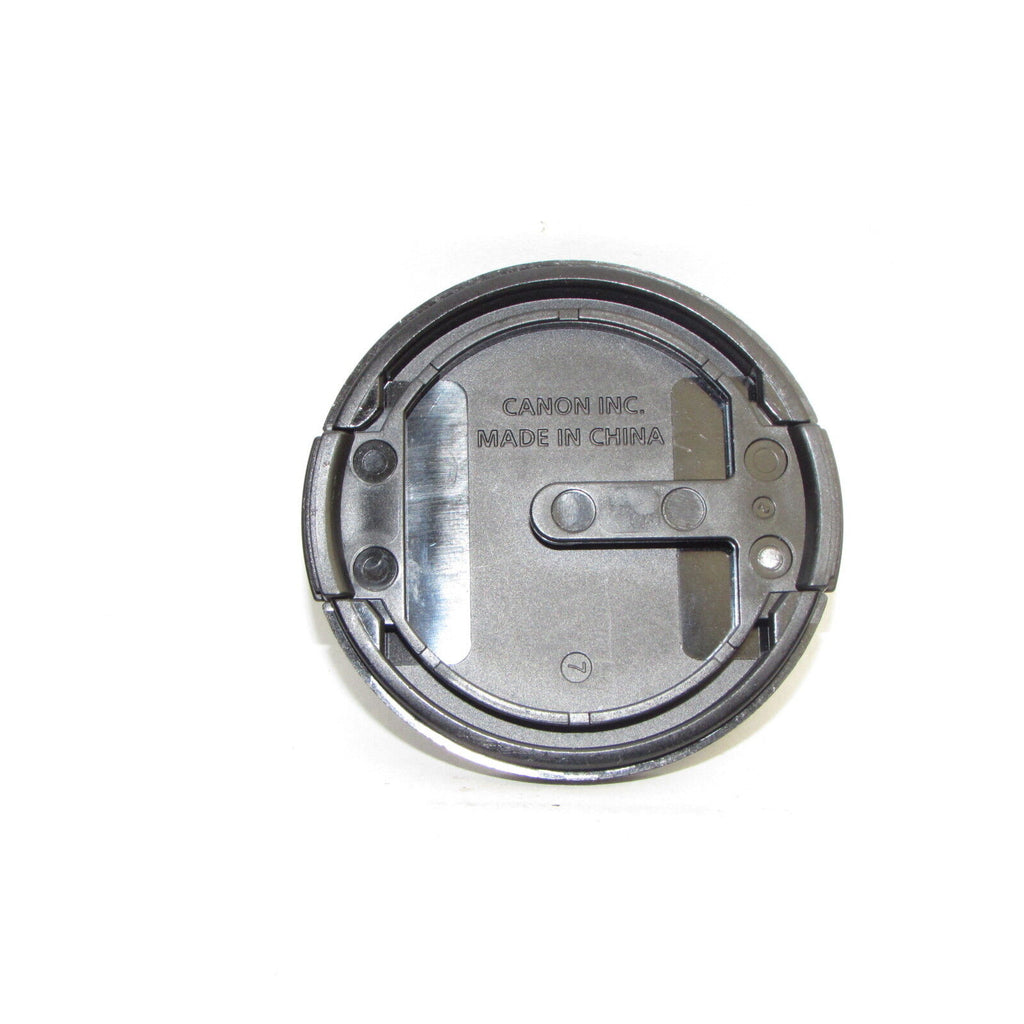 Used Canon Snap on Type 52mm Black Lens Front Cap Made in Japan S941034