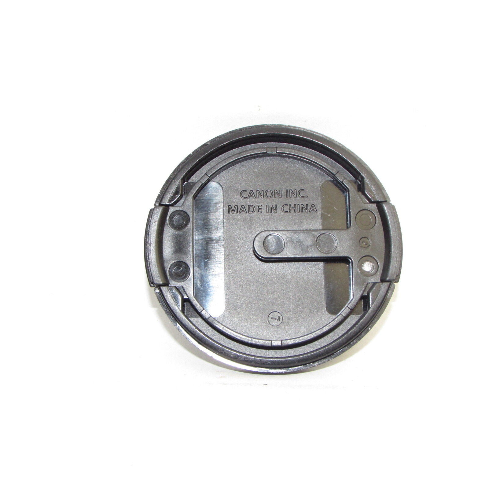 Used Canon Snap on Type 52mm Black Lens Front Cap Made in Japan S941034