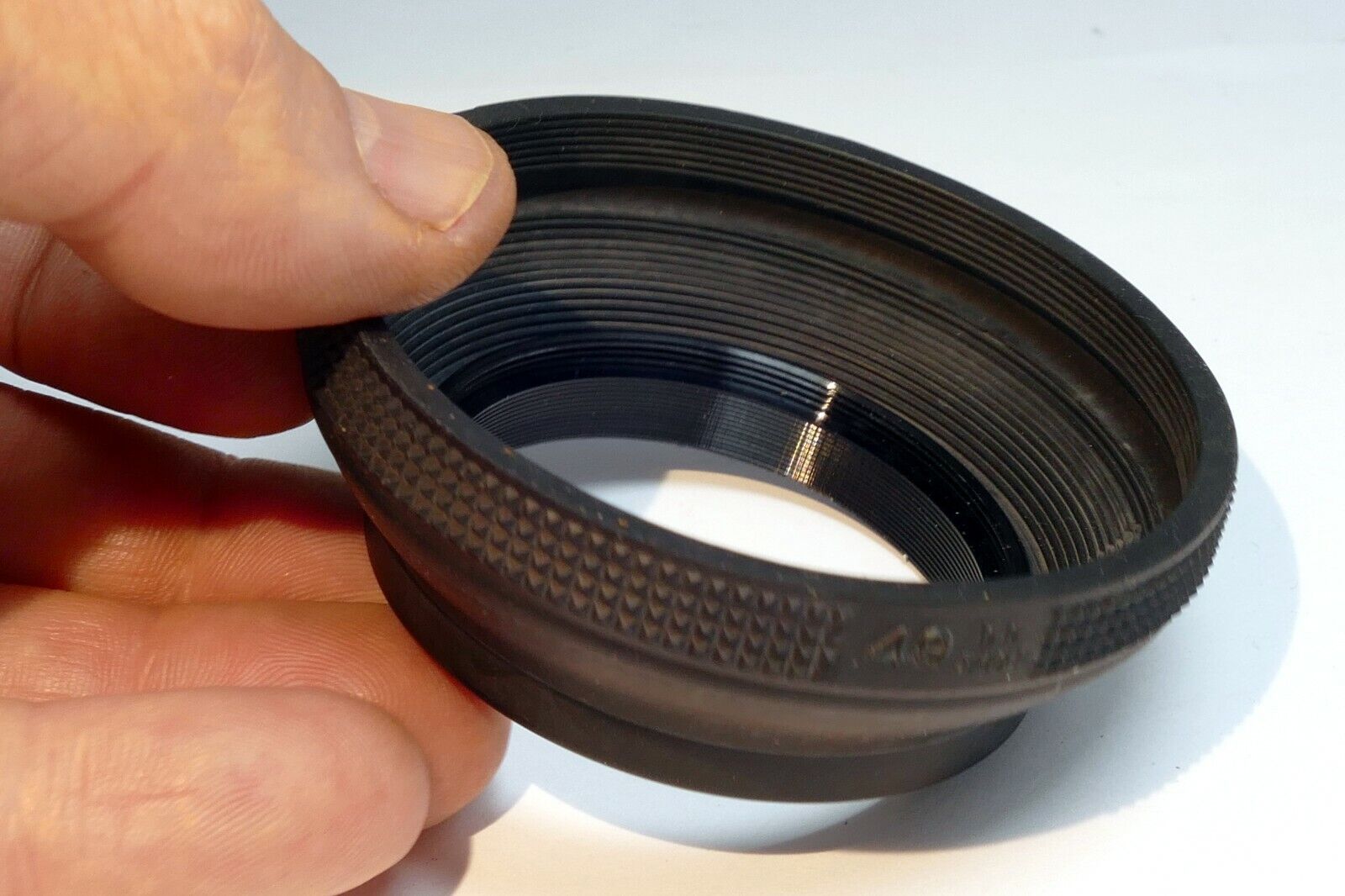 49mm Rubber Lens Hood shade for 50mm f1.7 f1.8 lenses normal threaded
