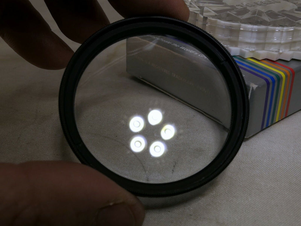 Tiffen 52mm Haze-1 UV  Lens Filter made in USA Clear-UV - Boxed mint