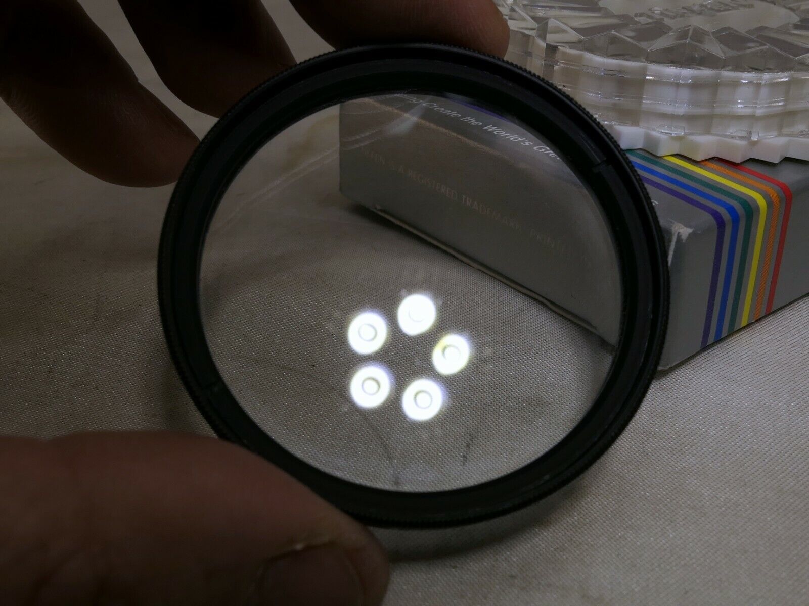 Tiffen 52mm Haze-1 UV  Lens Filter made in USA Clear-UV - Boxed mint