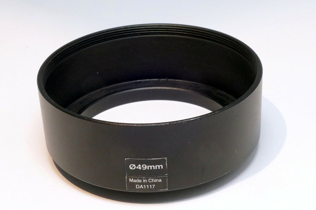 49mm Lens Hood Shade screw in for 135mm f2.8 85mm  telephoto metal